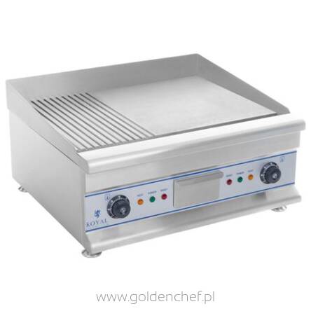 grill gazowyProfesjonalny grill  gazowy przeznaczony do małej i dużej gastronomii oraz do mobilnych punktów gastronomicznych.   Urządzenie posiada wyjmowaną szufladkę na nadmiar tłuszczu, którą można myć w zmywarce. W płycie grzewczej znajduje się praktyc